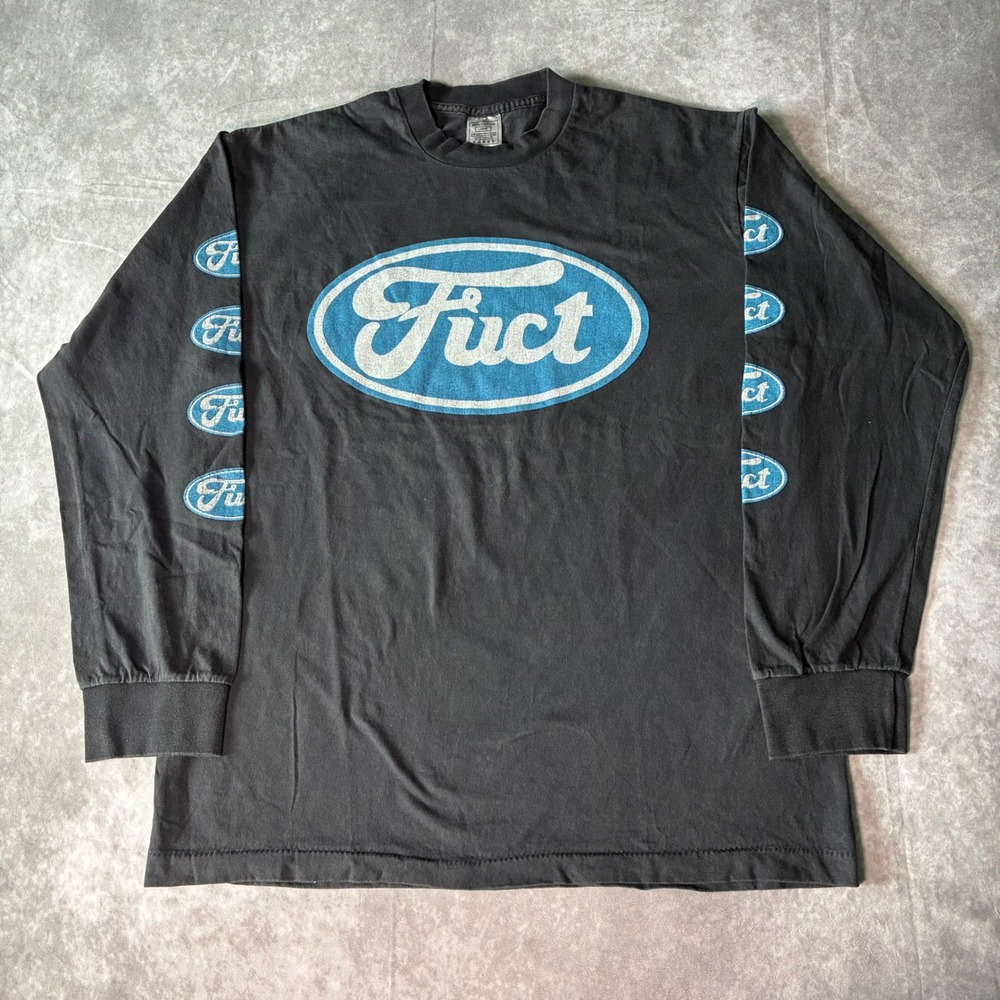 Fuct Rage Against The Machine Ford Logo Long Sleeve Shirt Black Large
Modern